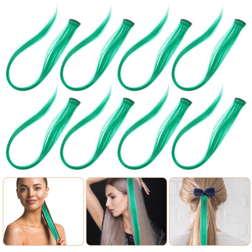 12 Pezzi Extension Lisci Con Clip 1
