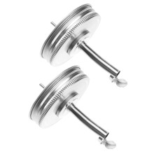 2 Pezzi Coperchi In Acciaio 304 Per Barattoli Mason 70mm