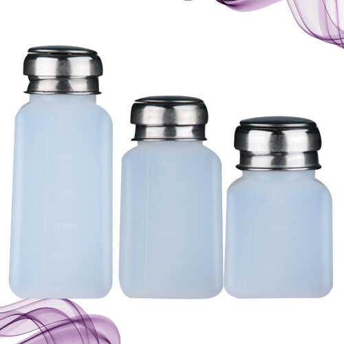 3 Pezzi Vuota Per Liquido Unghie Con In