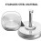 2 Pezzi Coperchi In Acciaio 304 Per Barattoli Mason 70mm 9