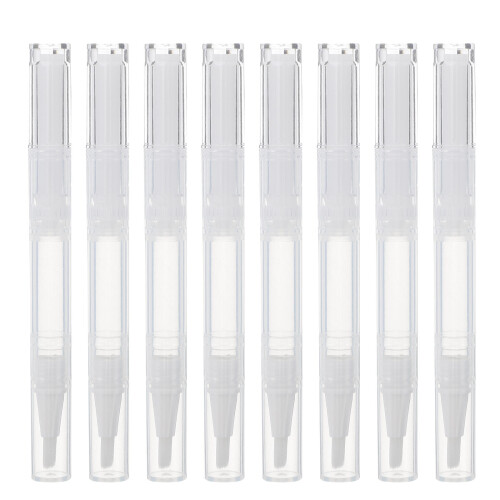 Penna Trasparente Vuota 3 Ml per Unghie e Gloss Labbra, 21 Pezzi 2