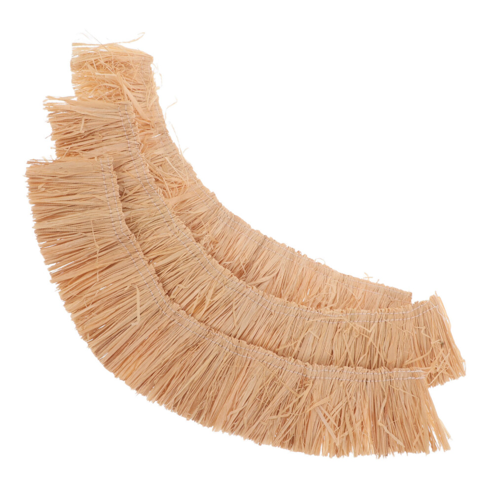 6 Sztuk Faux Strzecha: MałA Rolka Trawy, Mini Dekoracja-image