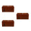 3 Pezzi Organizzatore In Legno Per Strumenti Parrucchiere 4