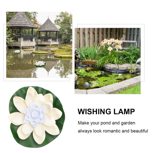 Led per Piscina Luce Candela Colorata Bianco 1