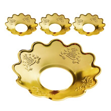 4Pcs Brass Incense Burner For Home Meditation Yoga Aromatherapy