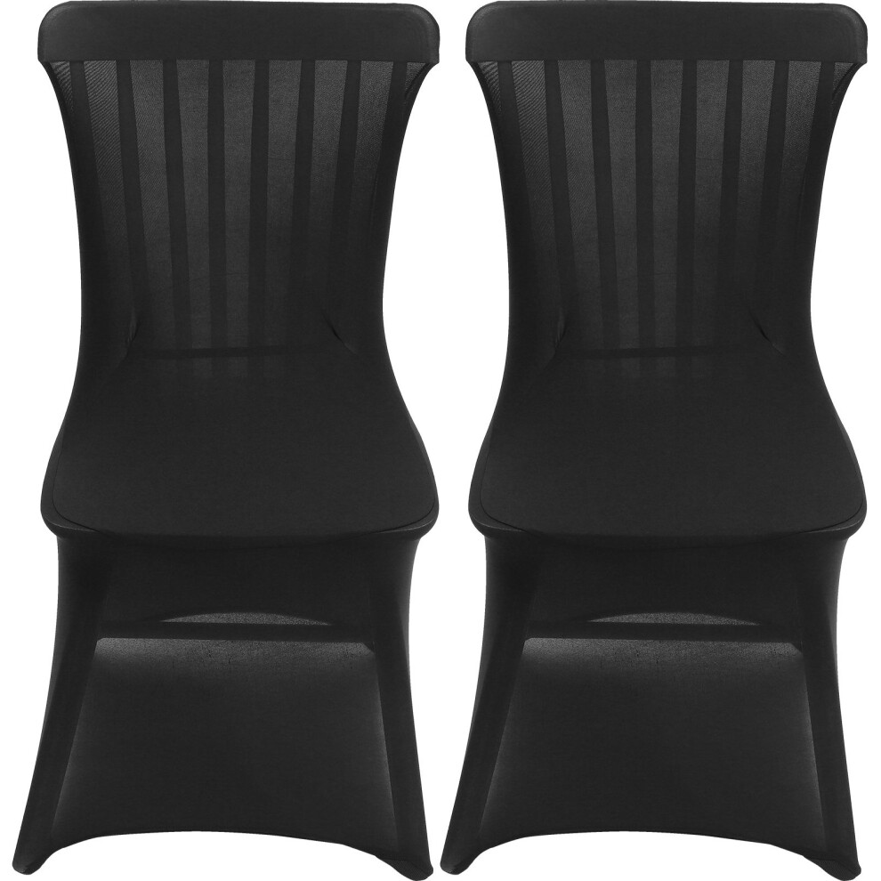 2 Sztuki Elastyczne Pokrowce Na KrzesłA, Wysoka Elastyczność-image