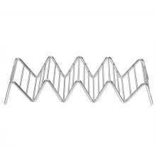 Stainless Steel Taco Holder Stand 5 Kieszeni