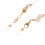 2Pièces Support Lunettes Perles Beige Style Et Fonction 7