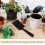 4Pcs Portable Black Garden and Fireplace Rust-Resistant Design 8