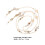2Pièces Support Lunettes Perles Beige Style Et Fonction 3