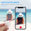 1St Multifuntionele Draadloze Phone Shutter Remote in Wit 10