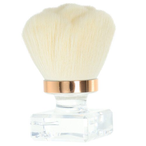 2Pcs Pincel Para Blush E Pó Com Tubo 1