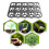 5 Unidades Bandejas Para Plantas Placas 10