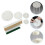 4Sets White Cake Display Brackets Easy Assembly Cake Support 3