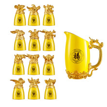 Conjunto De Taças Para Do Zodíaco Chinês, E Cerâmica