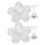 8 Stuks Glitter Bloemvormige Magnetische Tips 1