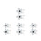 8 Stuks Glitter Bloemvormige Magnetische Tips 10