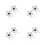8 Stuks Glitter Bloemvormige Magnetische Tips 4