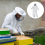 White Protective Beekeeping Suit Durable Wear-Resistant Material 3