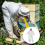 White Protective Beekeeping Suit Durable Wear-Resistant Material 2
