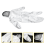 White Protective Beekeeping Suit Durable Wear-Resistant Material 8