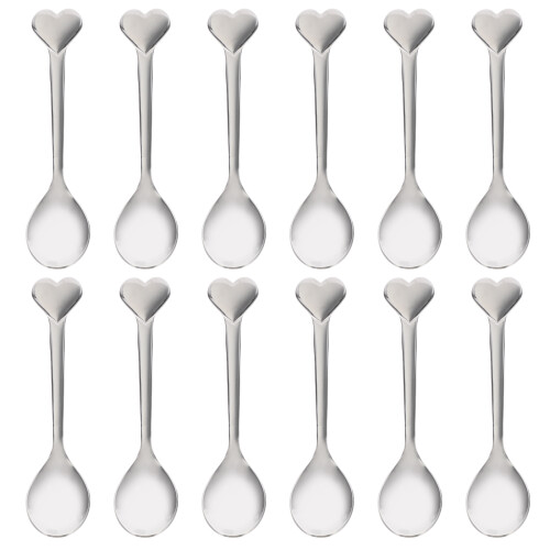 12 Unidades Colher Com Cabeça
