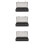 3Pcs Para Tesouras De Suporte Profissional Preto 5