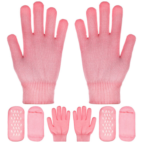 2 Sets Spa Hydraterende En Handschoenen