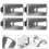 16 Stuks Vinylplaat Bewegingsbevestigingen Accessoires 5