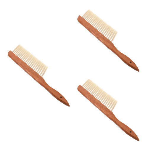 3 Unidades Cepillo Limpieza Mango Madera 1