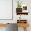 Llaves De Madera Con Para Correo Soporte Pared 9