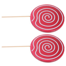 2 Unidades De Doces Criativos Cenários Simulação Pirulitos Acessórios