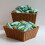 1Pc Light Brown Rattan Plastic Basket Woven Kitchen Storage 5