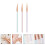 3Pcs Canetas Multifuncionais Para Unhas Com Pinceis 10