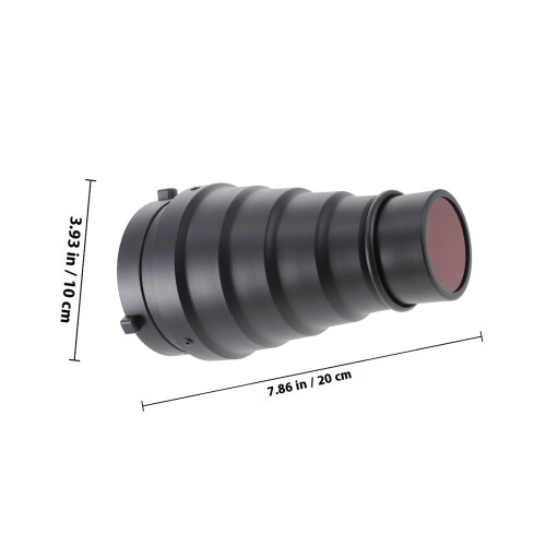 Conjunto De Cônico Com Acessórios Para Flash E Filtros 1