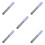 5 Stuks Lippenapplicator Borstel Reis Mini Concealer Tool 5