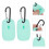 6 Siliconen Sleutelhanger Voor Tile Mate Pro 10