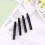 30 Unidades Mini Pincel Labial Desechable Negro 8