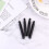 30 Unidades Mini Pincel Labial Desechable Negro 11