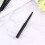30 Unidades Mini Pincel Labial Desechable Negro 4