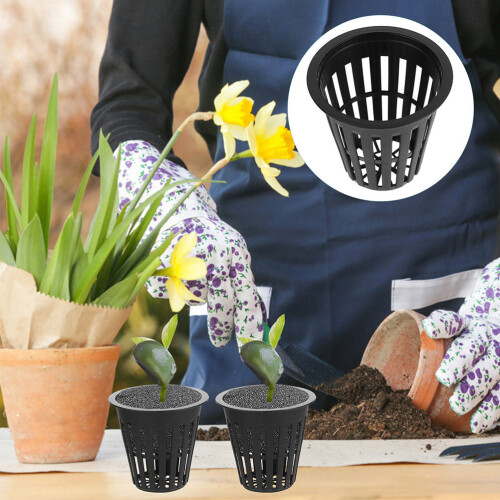 12 Unidades Cesta De Para Macetas Hidropónicas Cubos 2