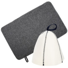 Juego De Fieltro Resistente , Sombrero Transpirable Para Sauna