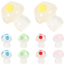 10St Miniatuur Paddenstoel Ornamenten Resin Duurzaam