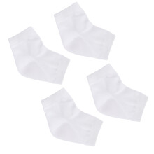 2 De Calcetines Antigrietas Para Talones Con Gel Hidratante