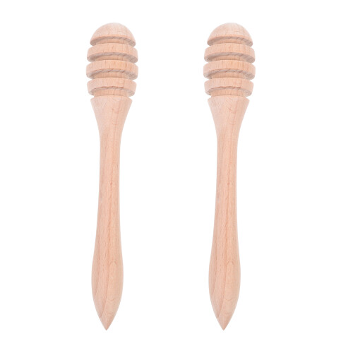 2 Unidades Varillas De Madera Para Miel 2