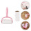 1Ensemble Ramasse Poils Animaux Portable Couleurs Assorties 4