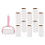 1Ensemble Ramasse Poils Animaux Portable Couleurs Assorties 5