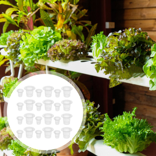 60 Unidades Macetas Para Germinación Control De Hidropónicas 1