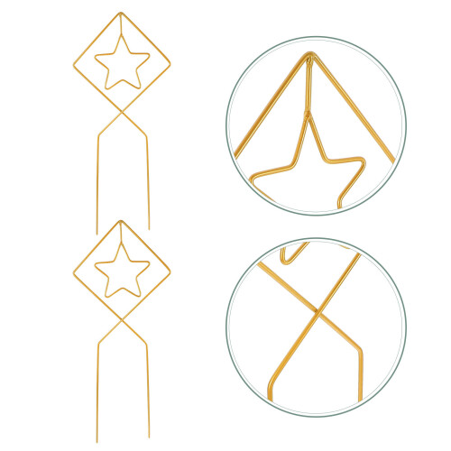 2 Unidades Suporte Para Plantas Trepadeiras 2
