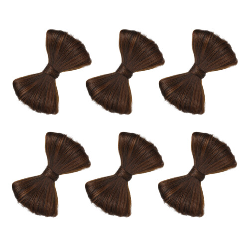 6 Unidades Broches Para Peluca Con Y